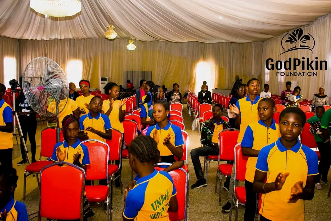 Children at foundation event